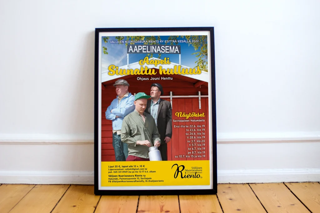 Kesäteatterijuliste 2022, Nuorisoseura Riento ry